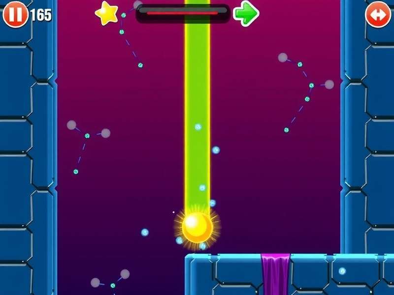 Drench Dash game screenshot showing colorful board